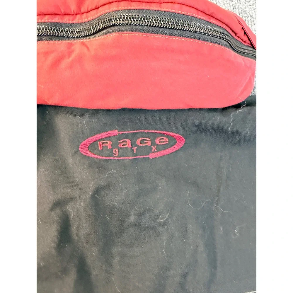 Vintage The North Face Rage Gore-Tex Jacket Red Black 90s Mountain Parka Large